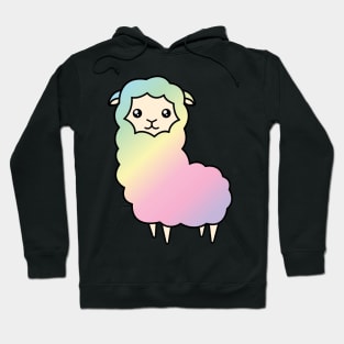 Rainbow llama Hoodie